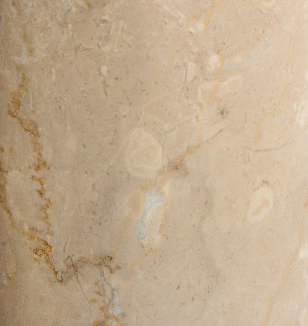 Bremen Table Lamp Cream Marble