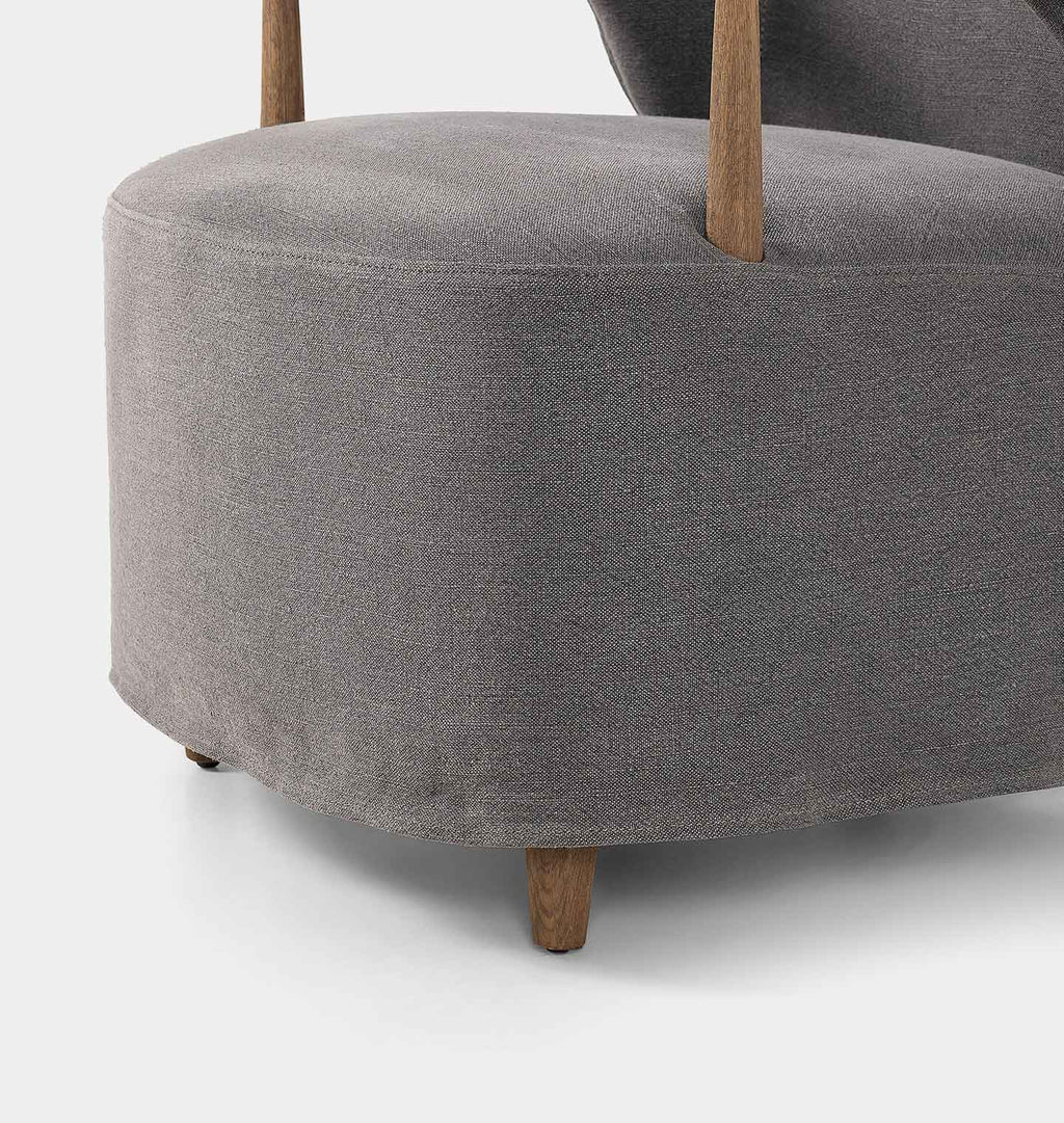 Brently Lounge Chair Broadway Denim