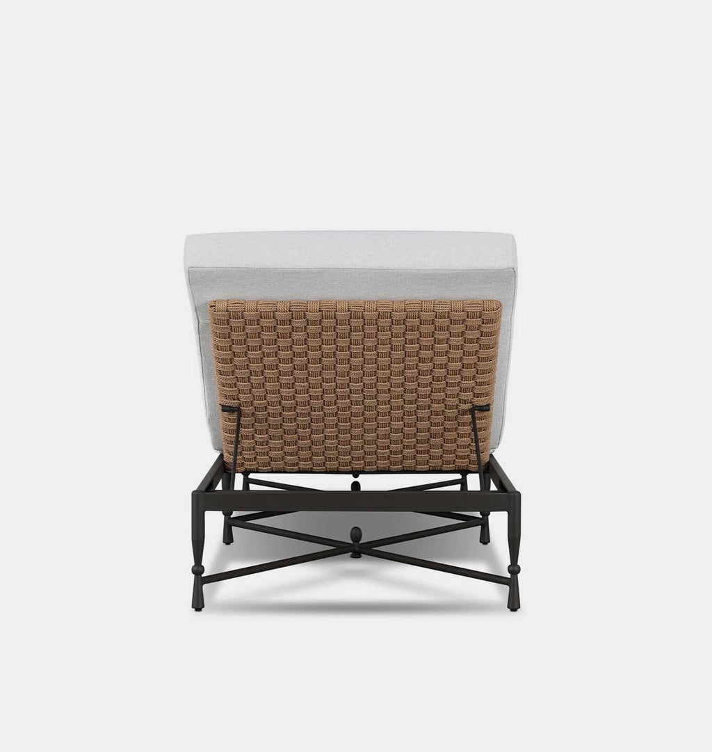 Breton Outdoor Chaise Alessi Linen