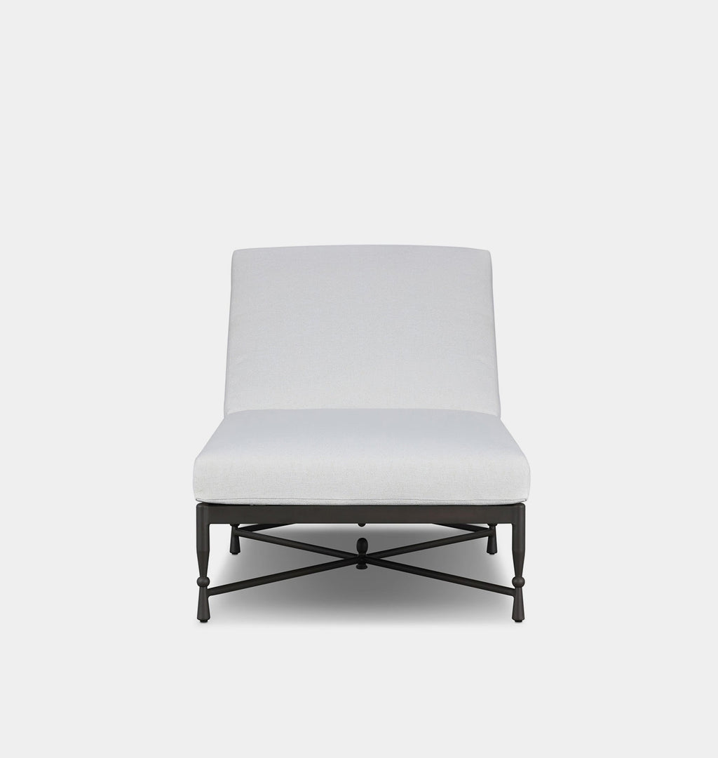 Breton Outdoor Chaise Alessi Linen