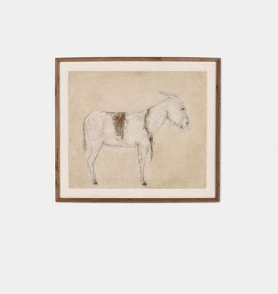 Burro Bestow by Paul Meyer Framed Print