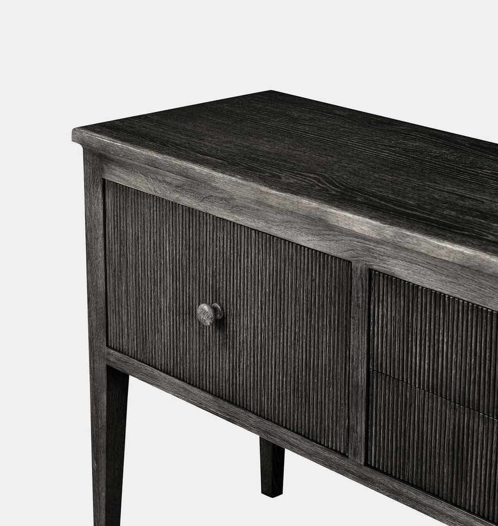 Bush Sideboard Distressed Black