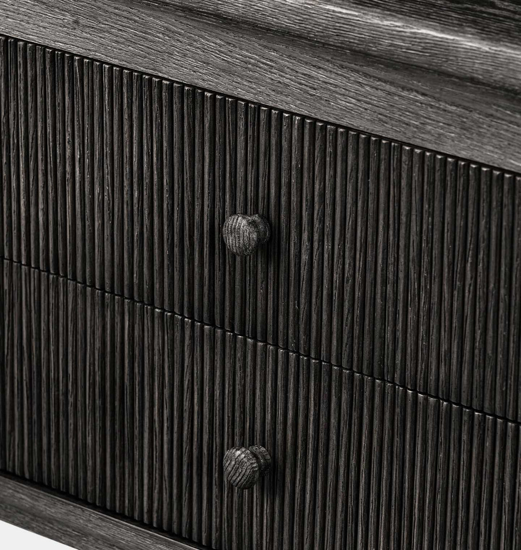 Bush Sideboard Distressed Black