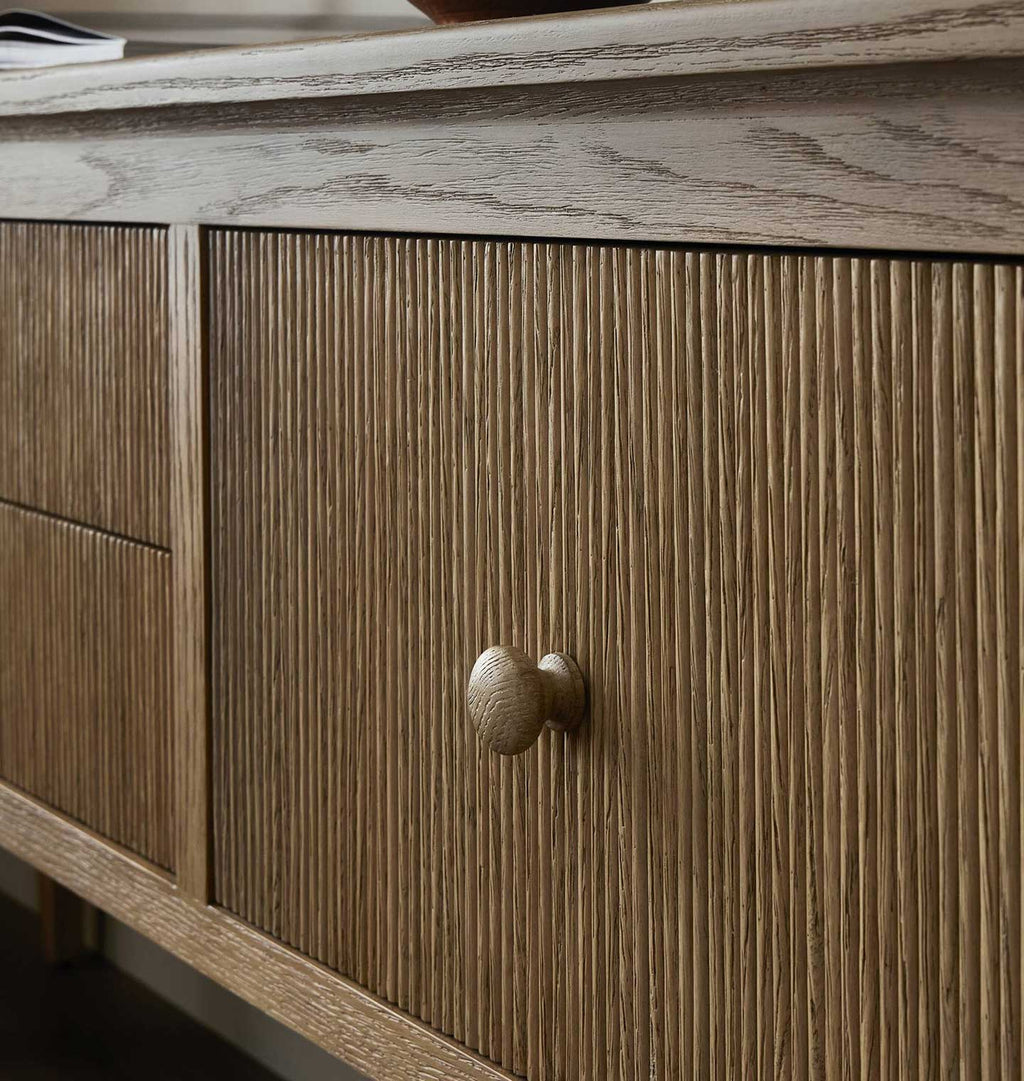 Bush Sideboard Weathered Light Oak