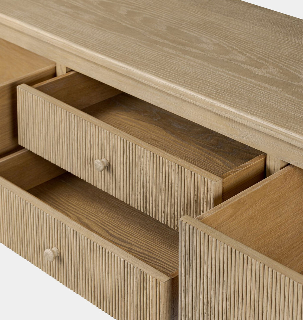 Bush Sideboard Weathered Light Oak