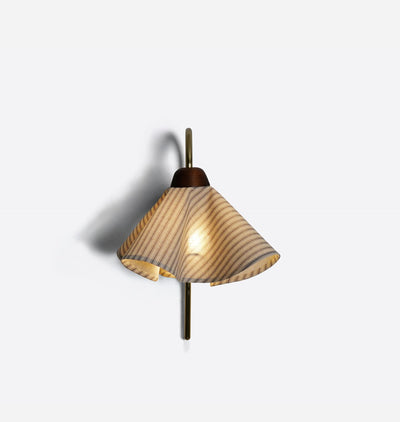 Cascade Wall Sconce Black Venetian Stripe