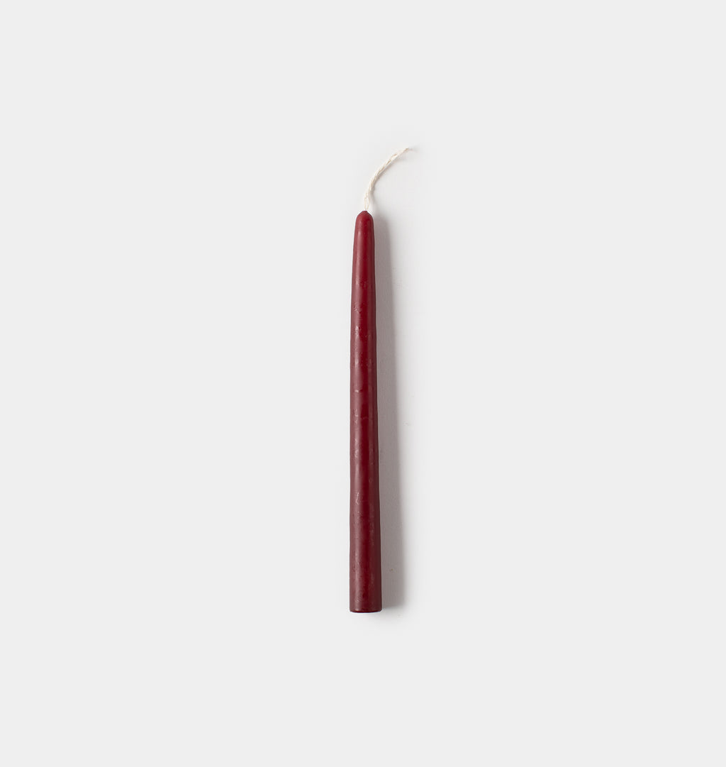 Taper Candle Bordeaux