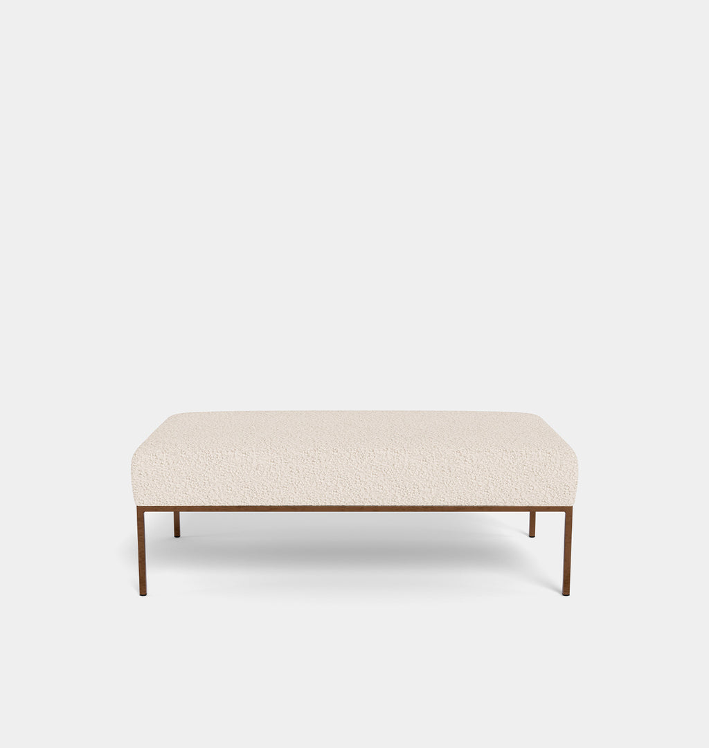 Chautauqua Ottoman Bone Boucle