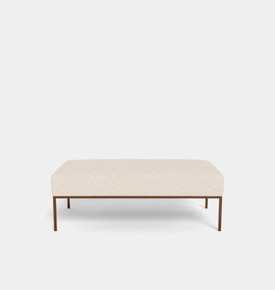 Chautauqua Ottoman Bone Boucle