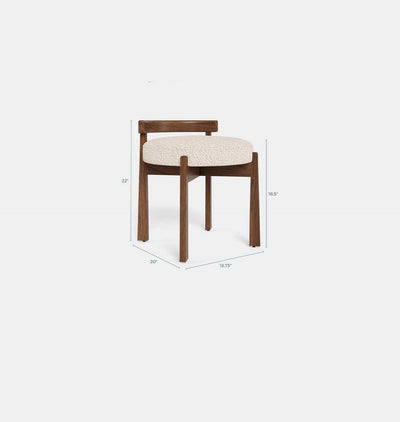 Cade Vanity Stool Dims