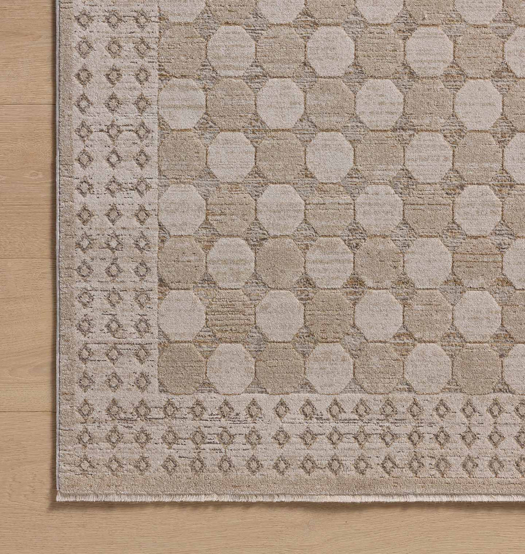 Cali CIL-01 Taupe / Natural Rug