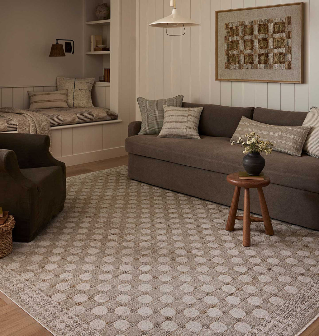 Cali CIL-01 Taupe / Natural Rug