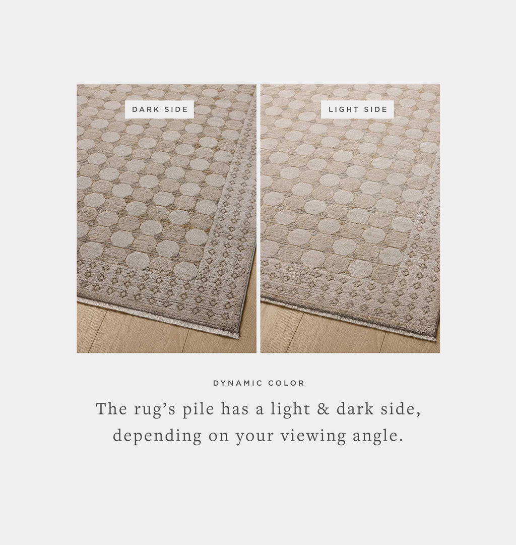 Cali CIL-01 Taupe / Natural Area Rug