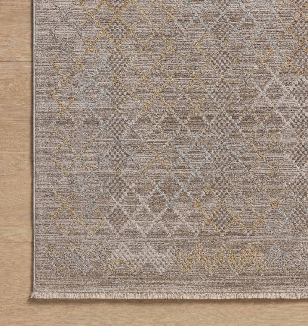 Cali CIL-03 Taupe / Multi Rug