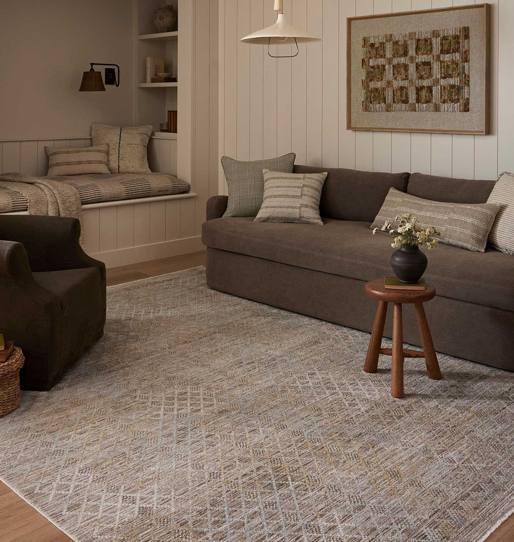 Cali CIL-03 Taupe / Multi Rug