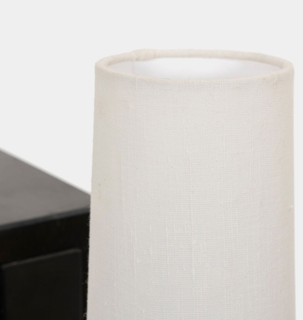 Calla Bookshelf Lamp Black Marble