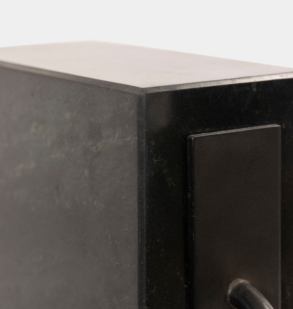 Calla Bookshelf Lamp Black Marble