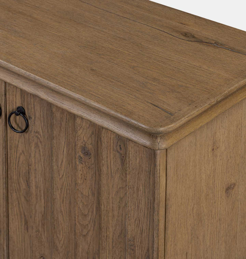 Cambra Media Console Drifted Oak