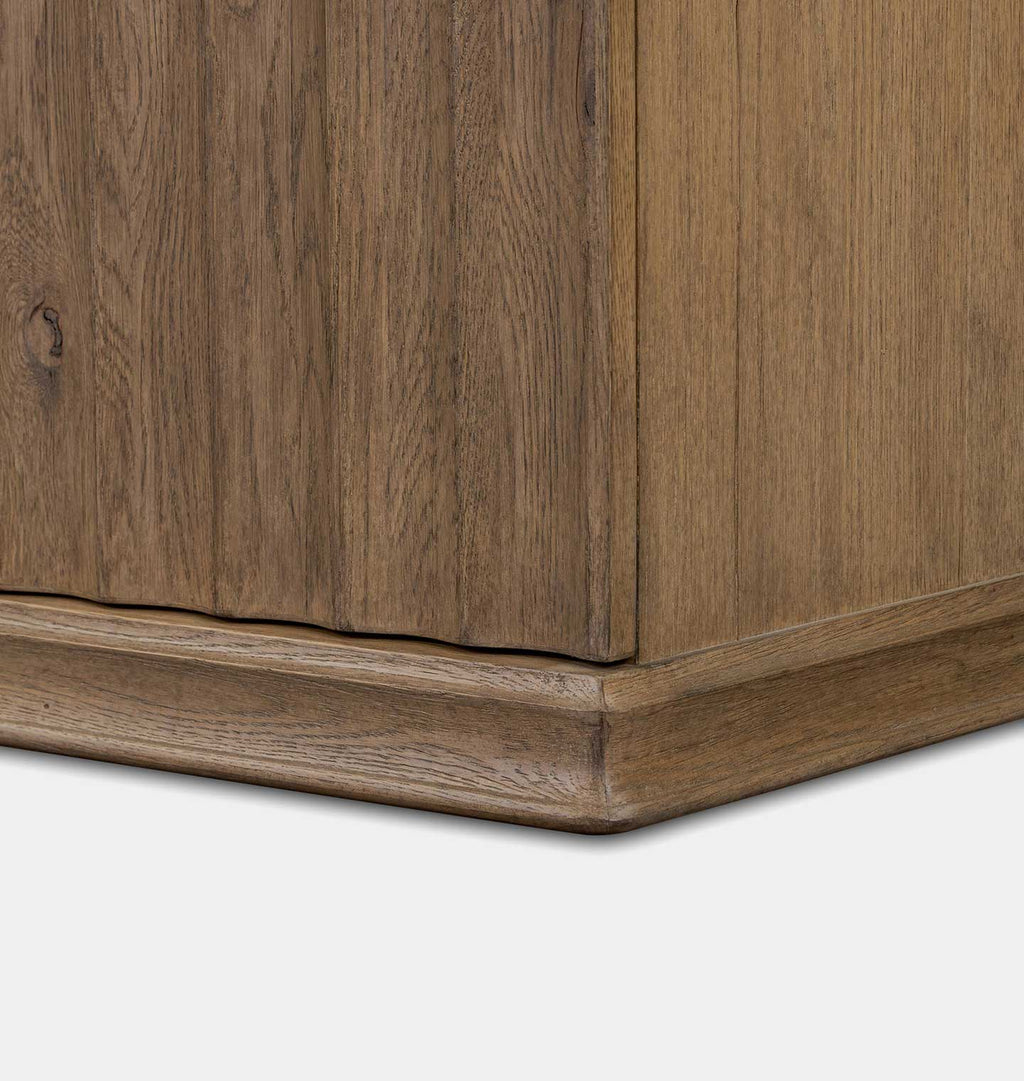 Cambra Media Console Drifted Oak