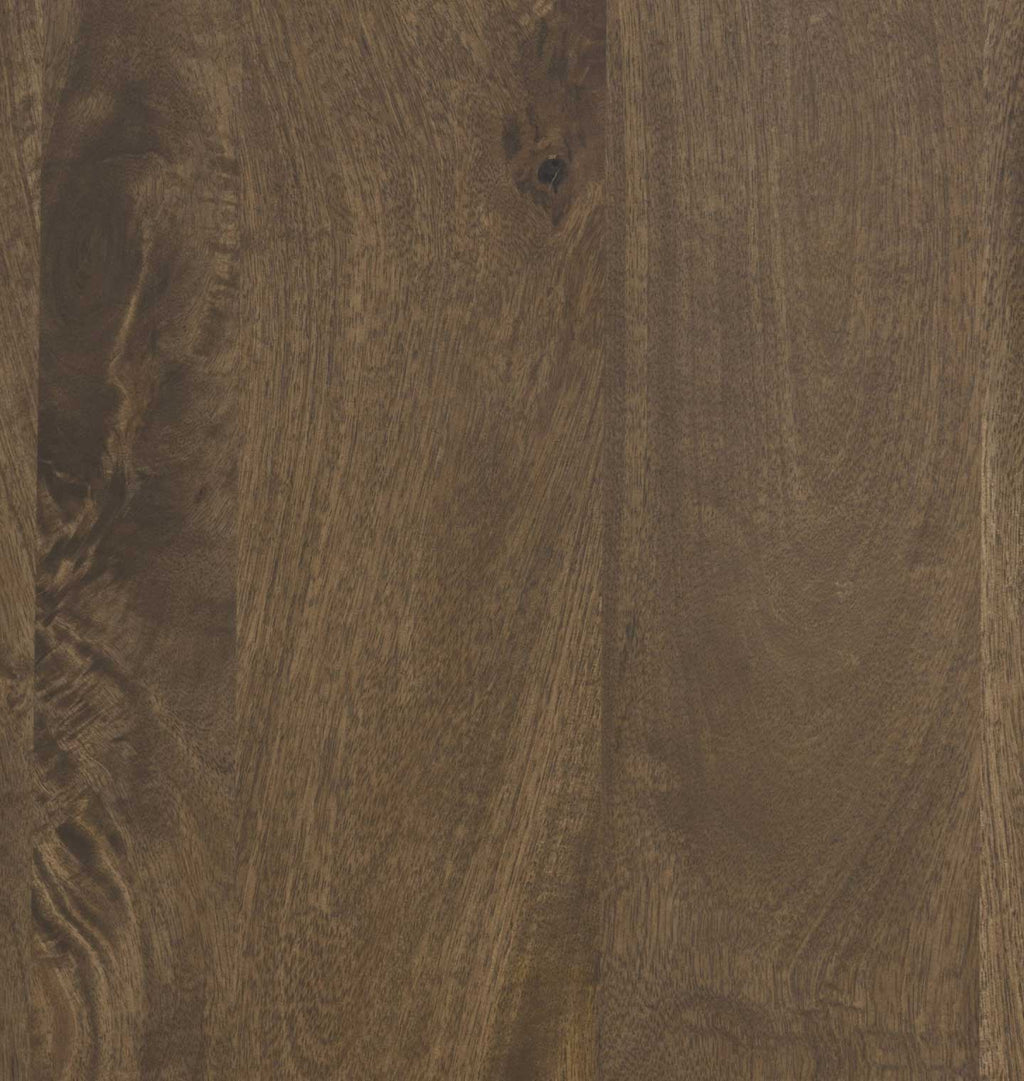 Cantu End Table Washed Taupe Mango Wood with Bone Inlay