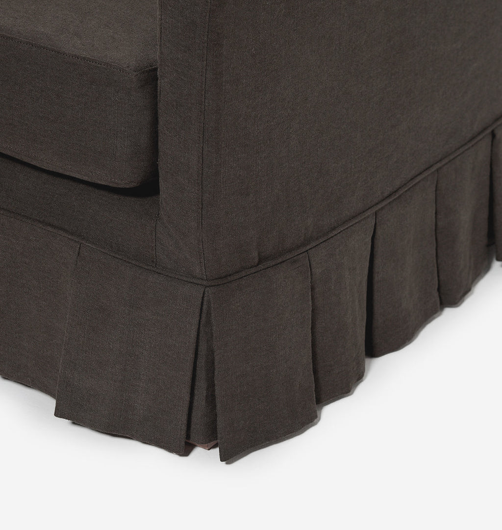 Carpenter Skirted Slipcovered Sofa