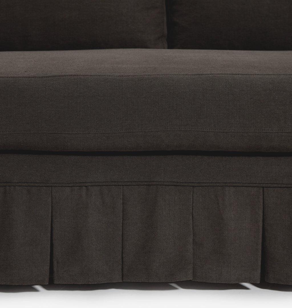 Carpenter Skirted Slipcovered Sofa