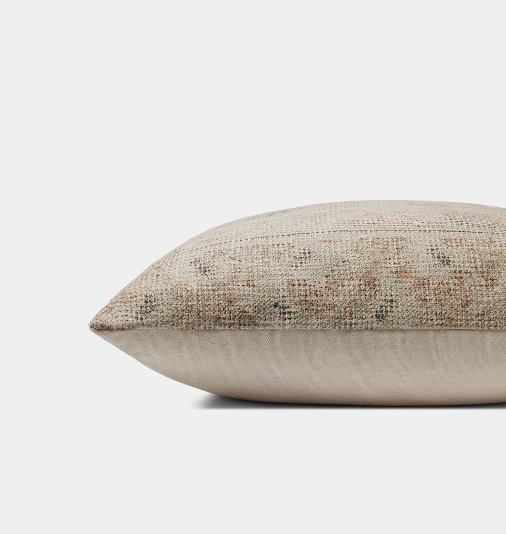 Celestia Pillow 22'' x 22'' Natural / Blue