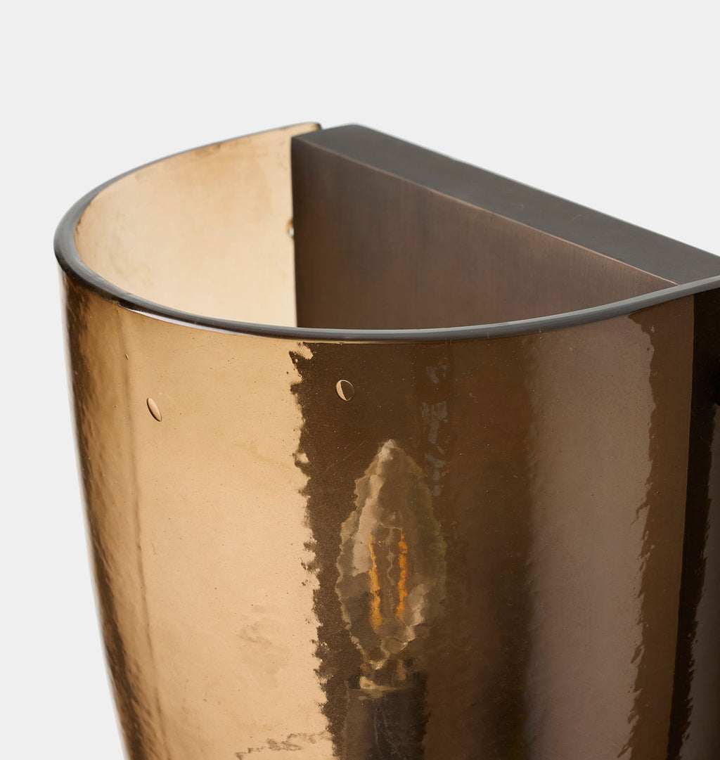Cerie Sconce Brown