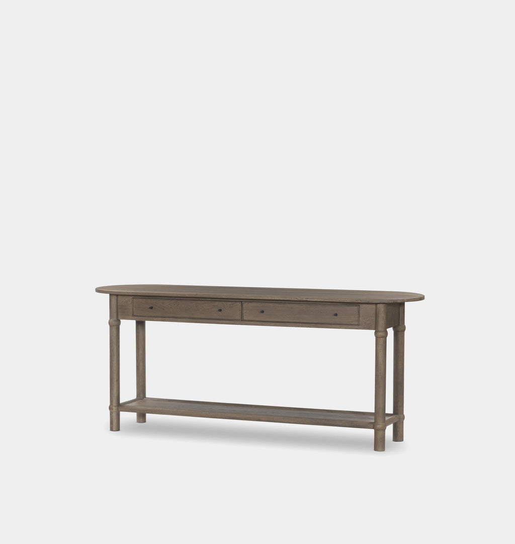 Charnes Console Table Warm Natural Oak