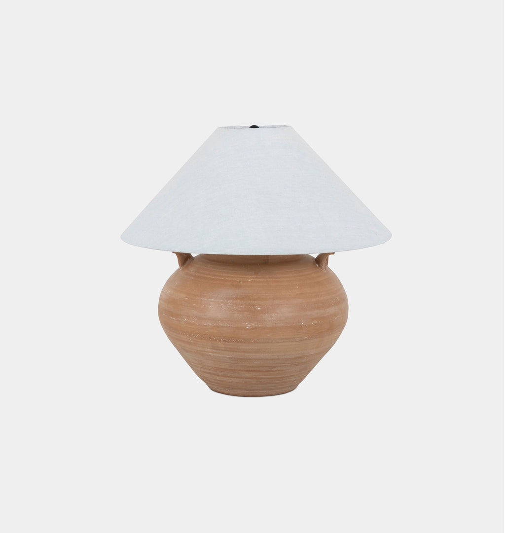 Civita Table Lamp Natural Terracotta