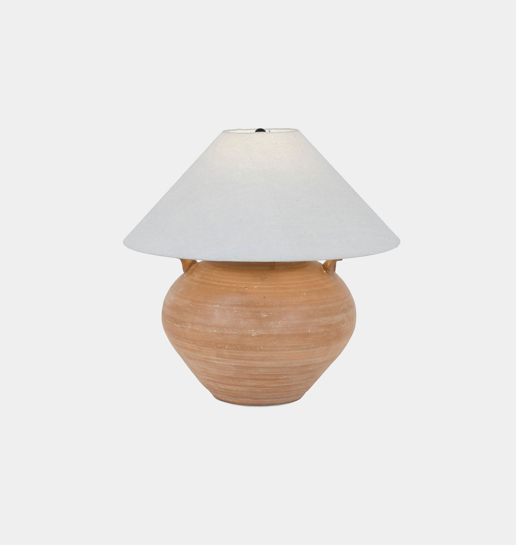 Civita Table Lamp Natural Terracotta