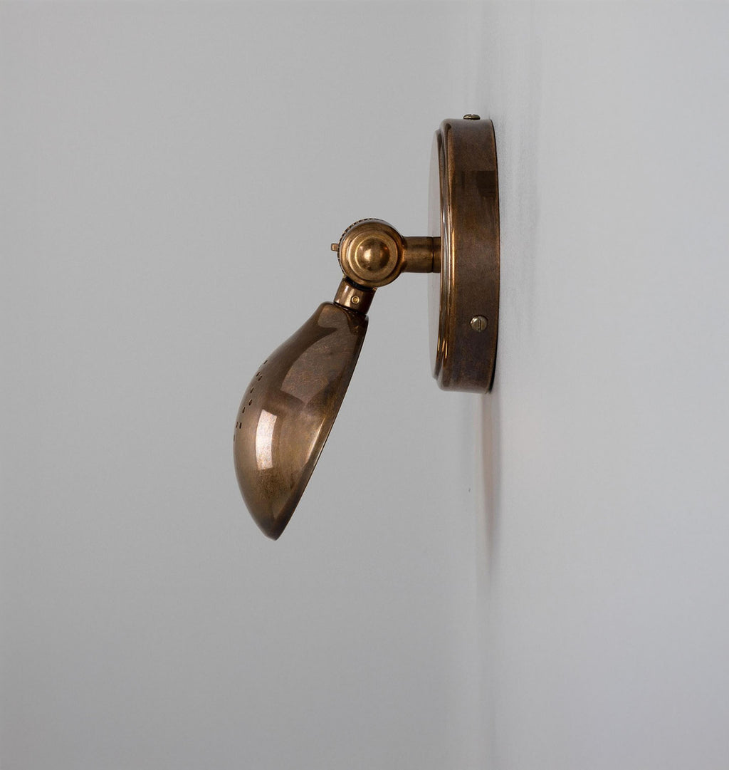 Cody Adjustable Sconce Antique Brass