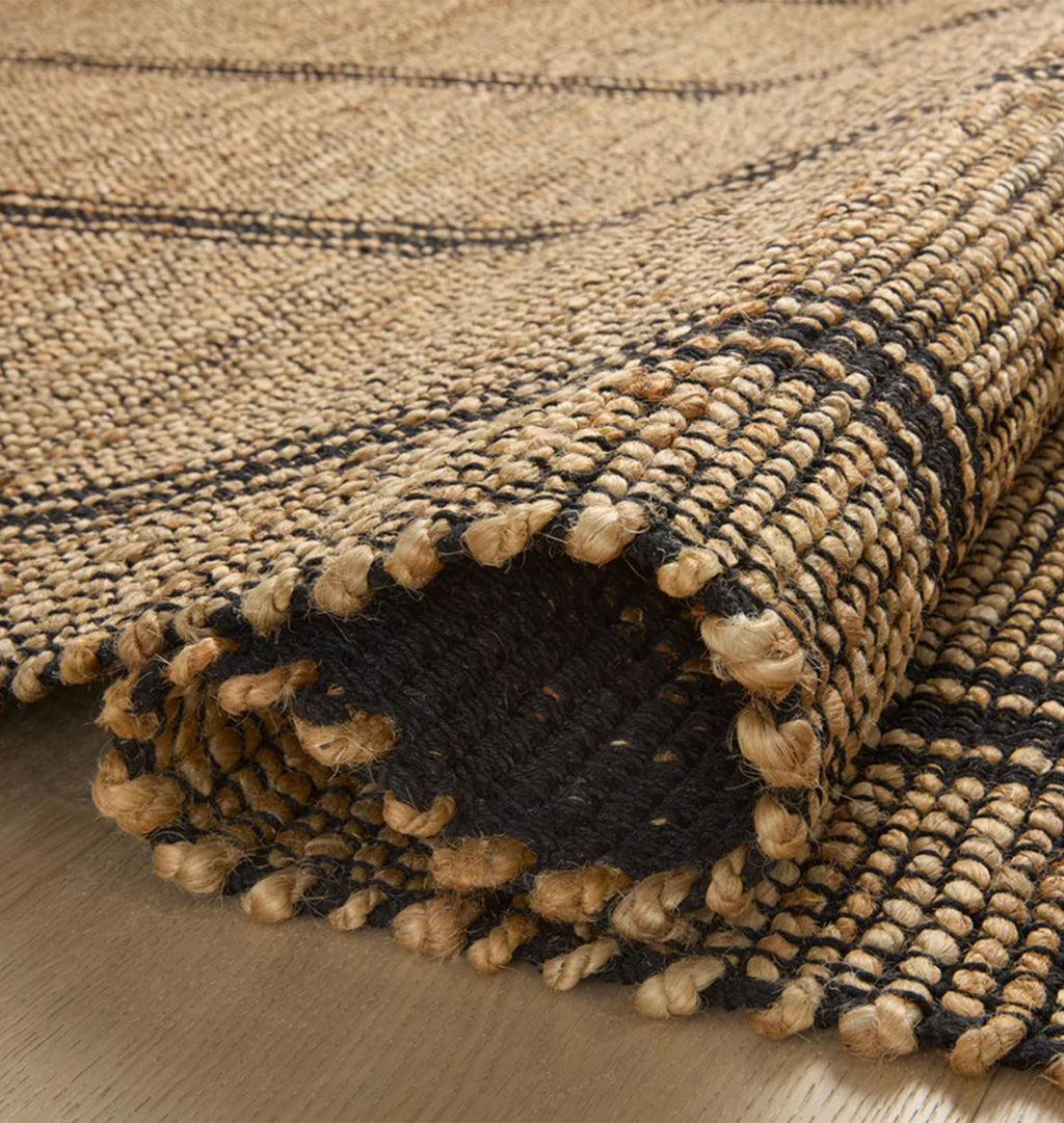 Colton CON-01 Natural / Black Area Rug