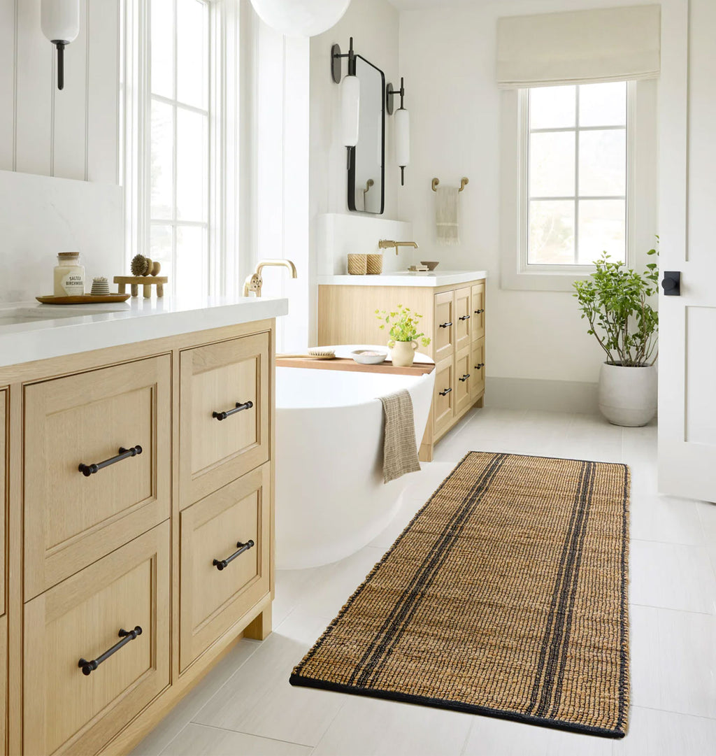 Colton CON-01 Natural / Black Area Rug