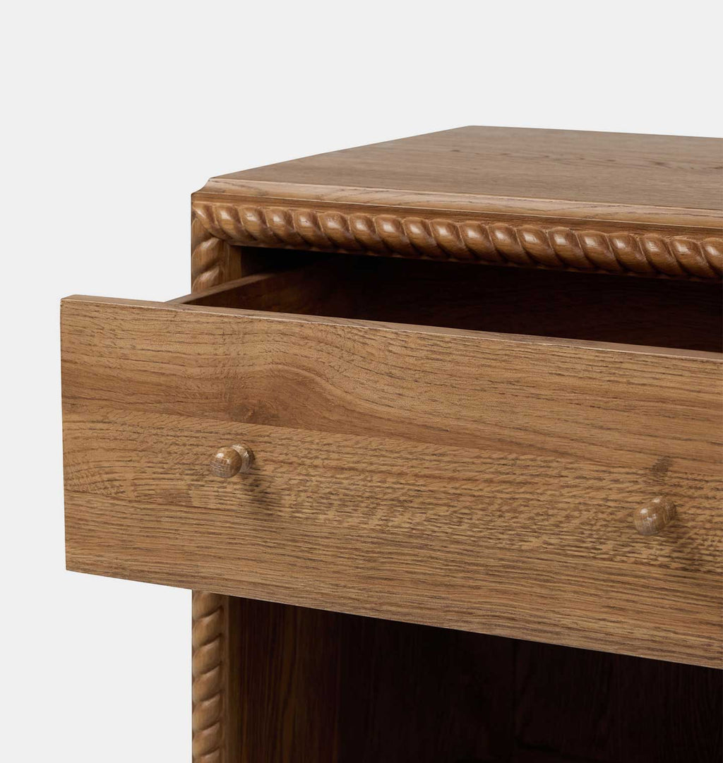 Cormack Nightstand Warm Natural Oak
