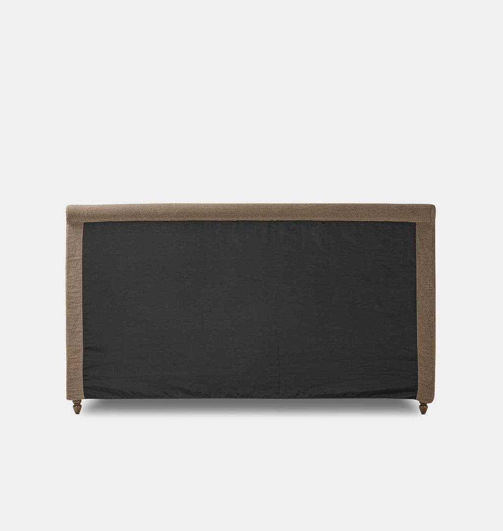 Dalia Slipcovered Bed Broadway Coffee