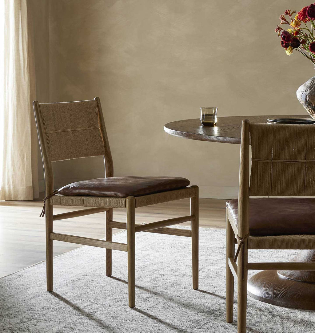 Dara Dining Chair Dulane Mahogany Cushion