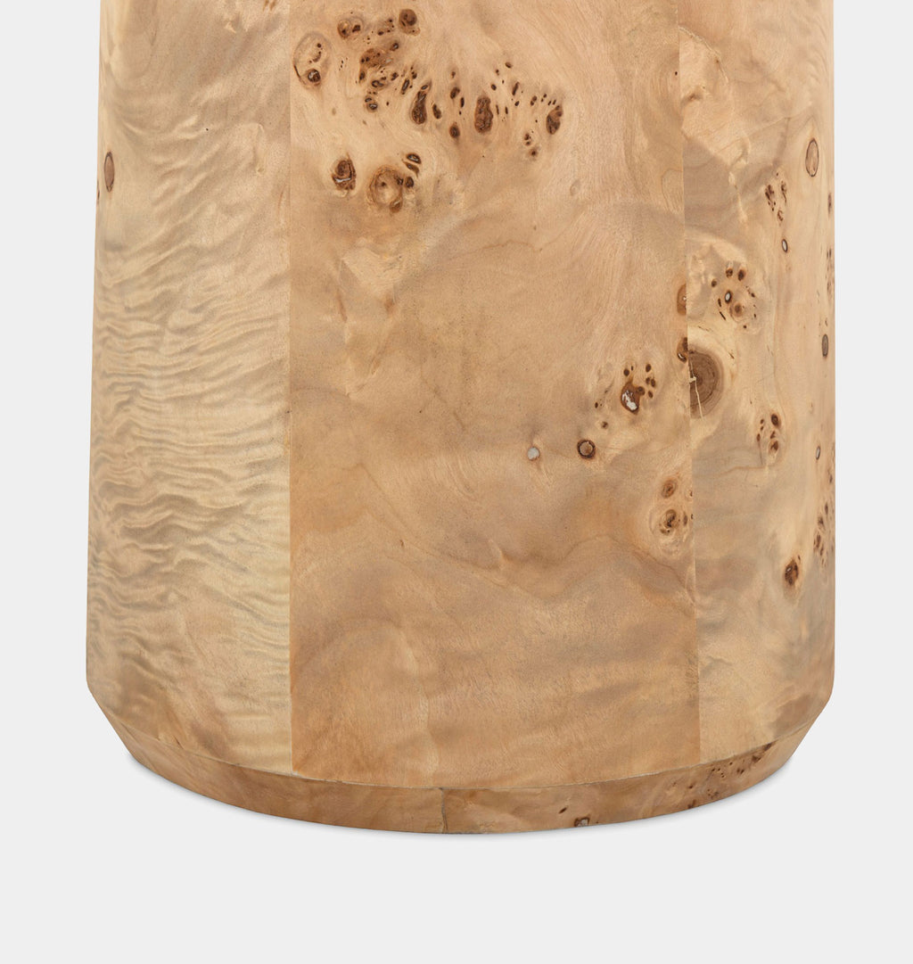Daxton Floor Lamp Light Brown Burl