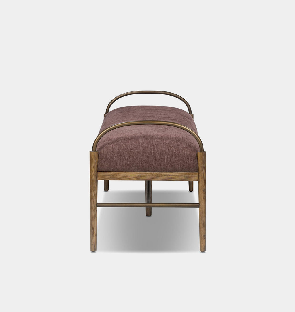 Demi Accent Bench Laughlin Plum