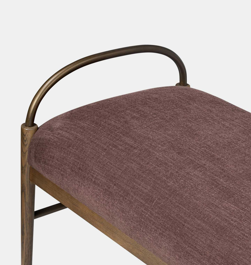 Demi Accent Bench Laughlin Plum
