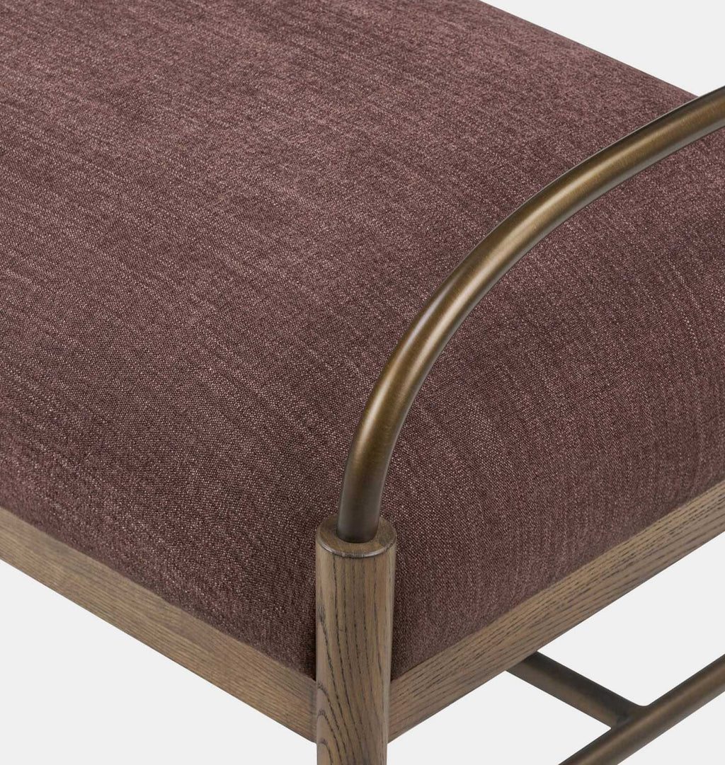 Demi Accent Bench Laughlin Plum