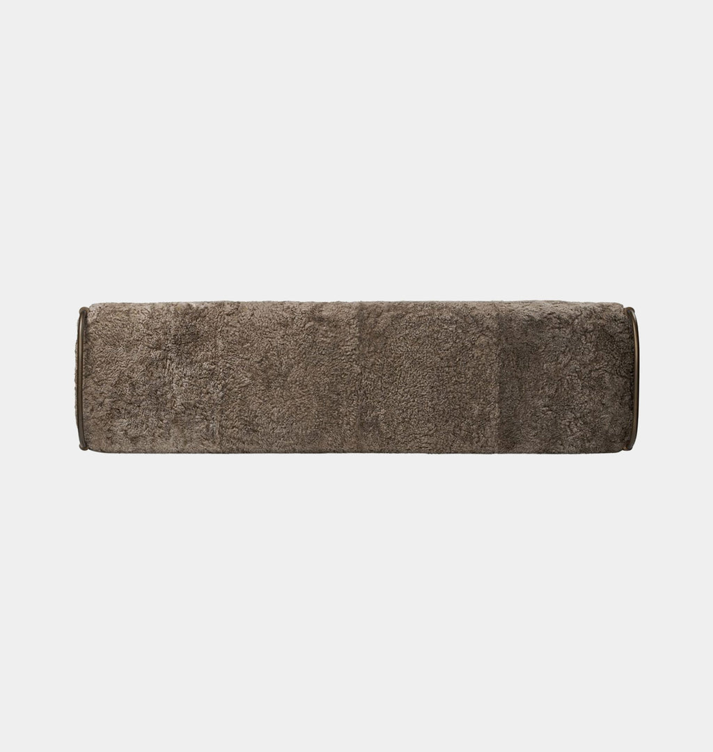 Demi Accent Bench Sepia Shearling