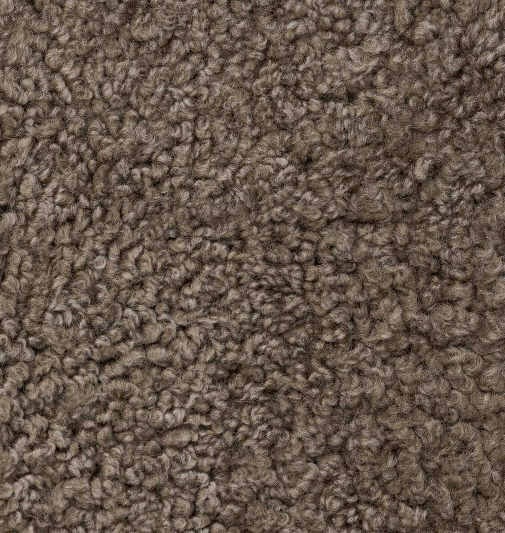 Demi Accent Bench Sepia Shearling