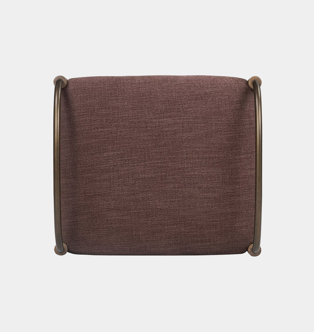 Demi Accent Stool Laughlin Plum