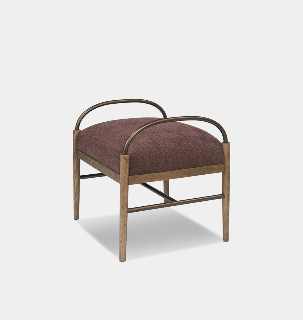 Demi Accent Stool Laughlin Plum