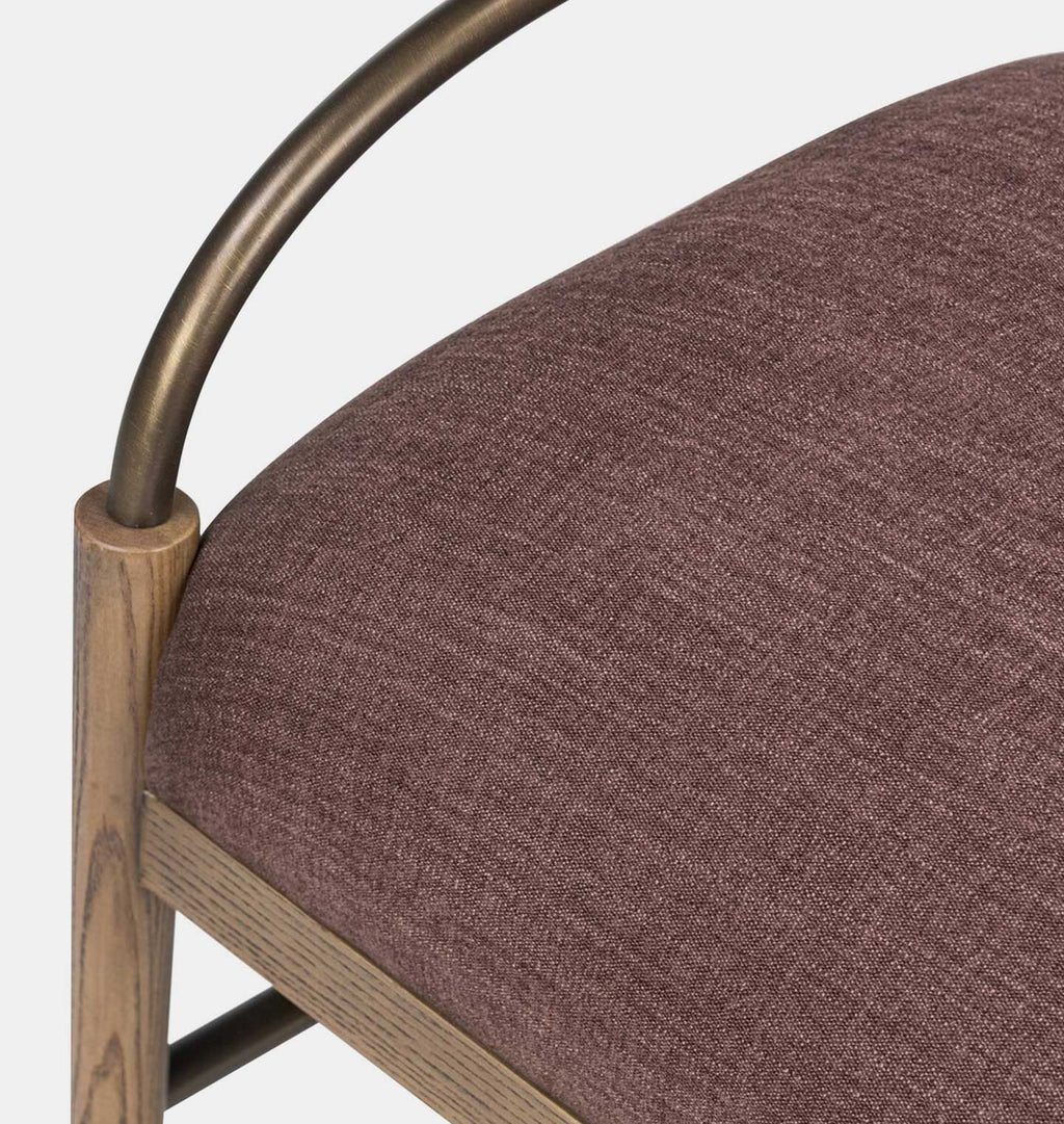 Demi Accent Stool Laughlin Plum