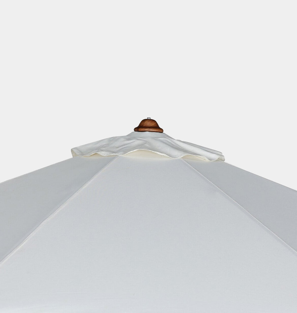 Driscoll Outdoor Round Patio Umbrella White