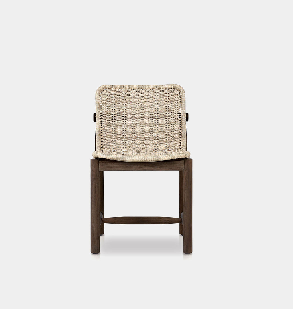 Dume Outdoor Dining Chair Vintage White