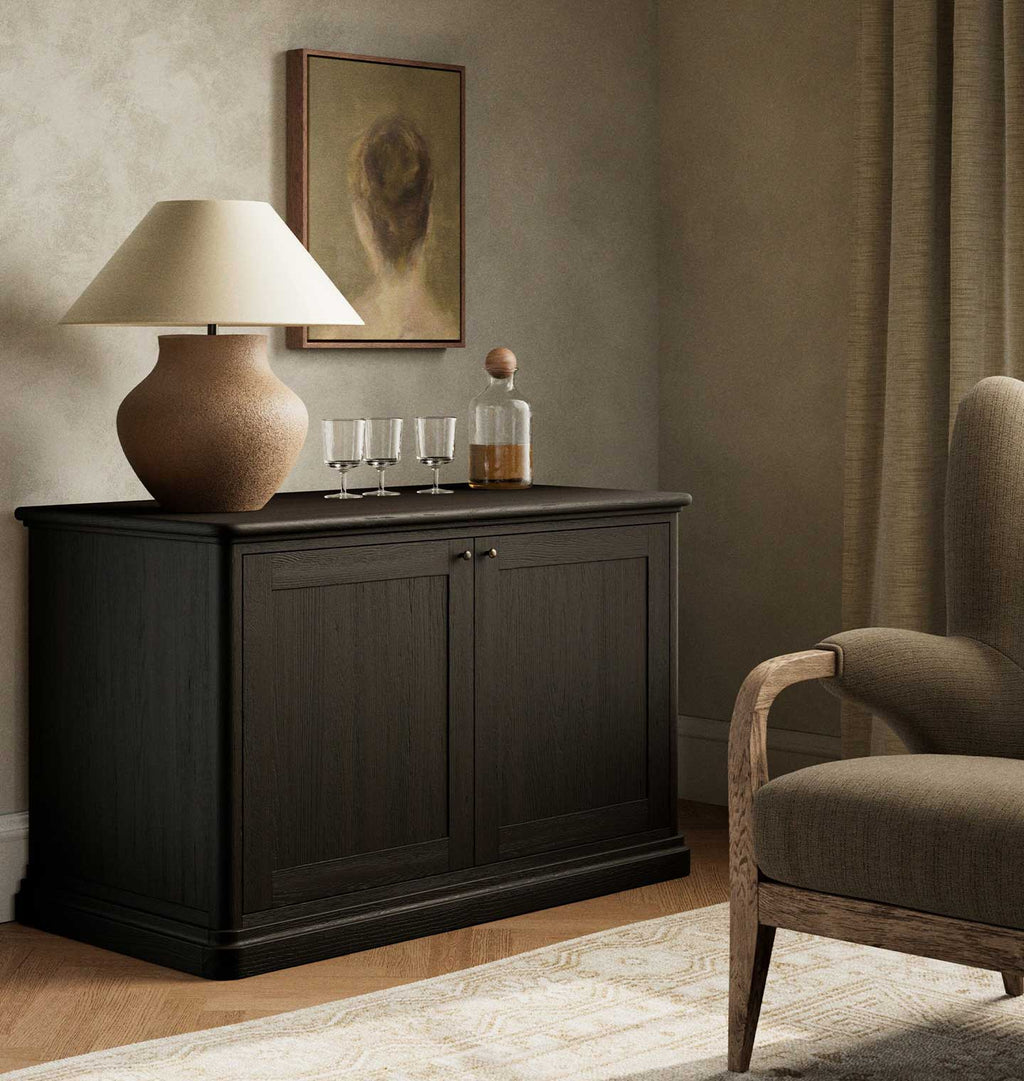 Dumont Small Cabinet Smoked Black