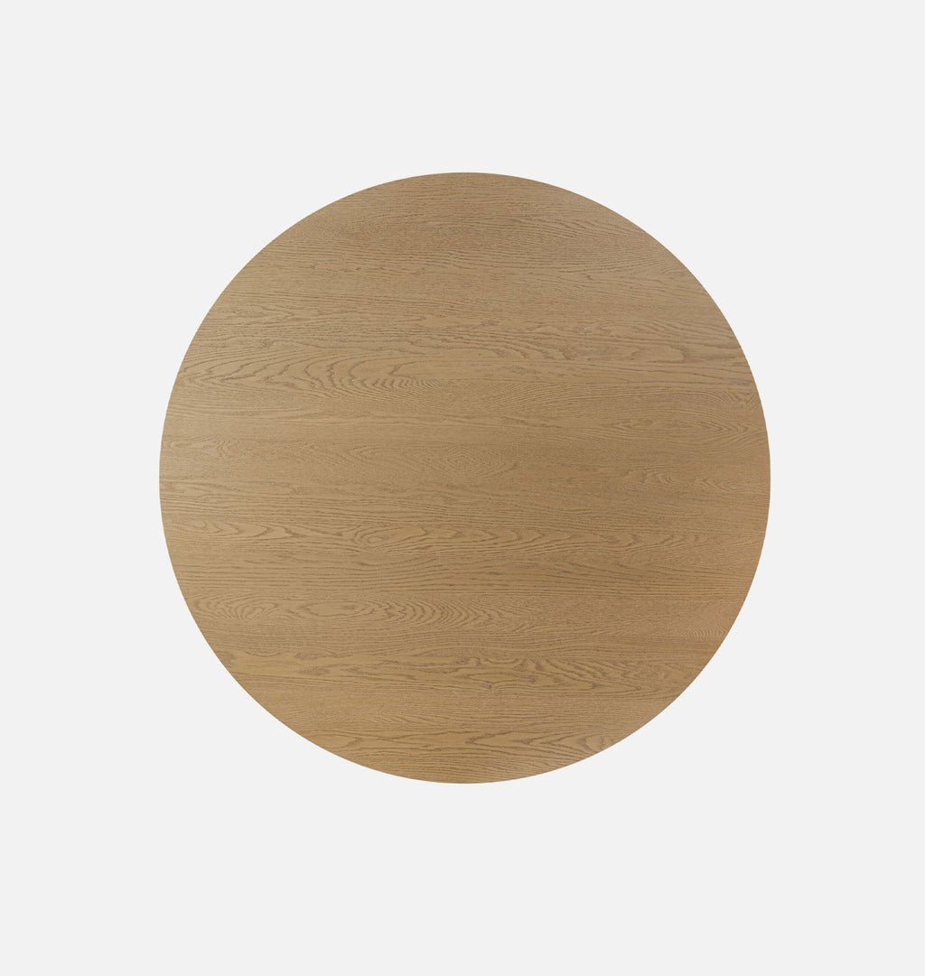 Eastman Round Dining Table 48' Light Oak